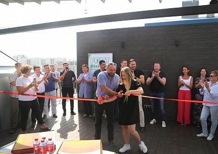Сегодня состоялось техническое открытие новой террасы в головном офисе Форт Диалог в г. Уфа.